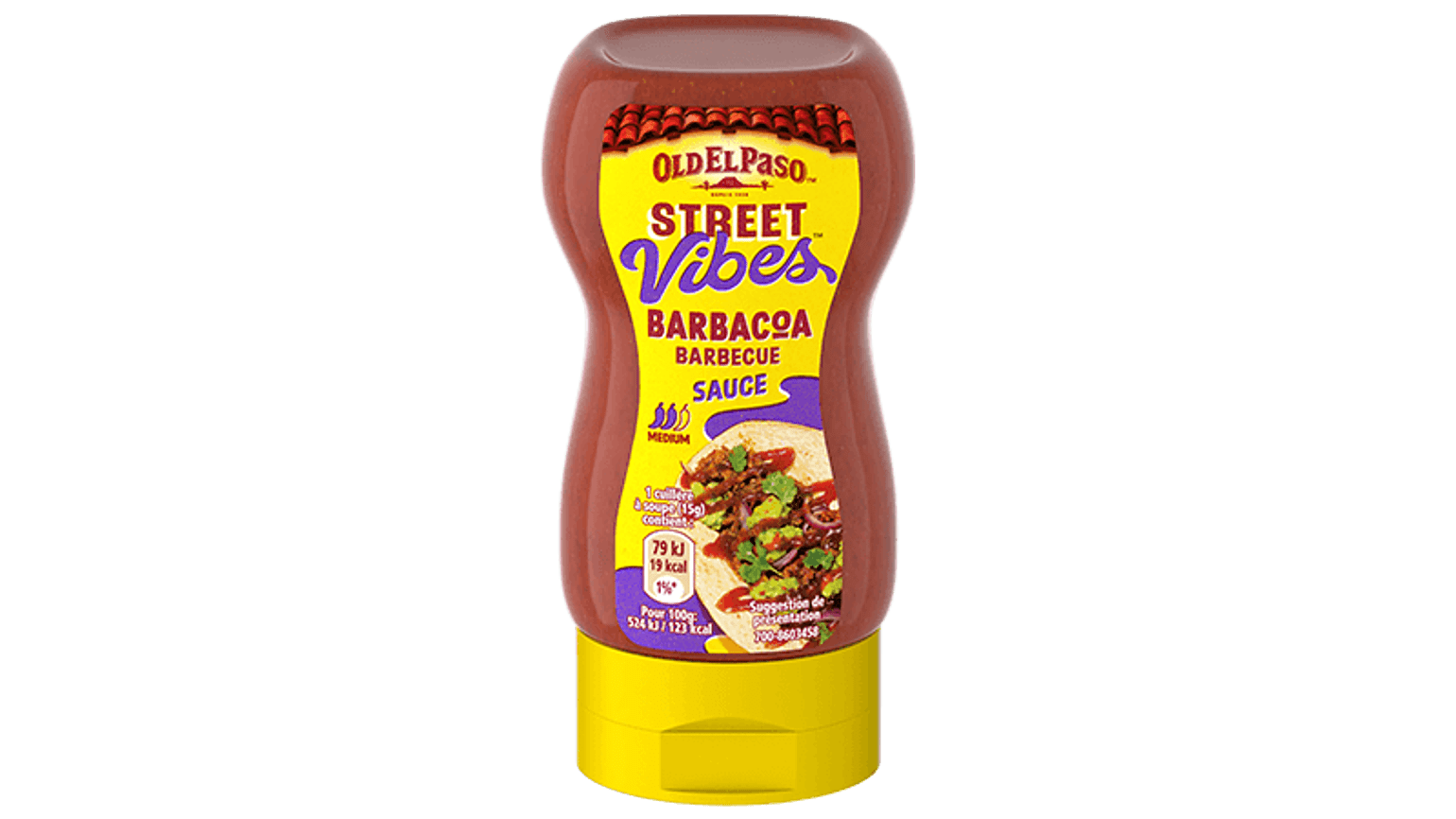 squeeze bottle of barbacoa sauce
